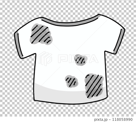 寬鬆簡單的髒衣服，固體油漆 118058990