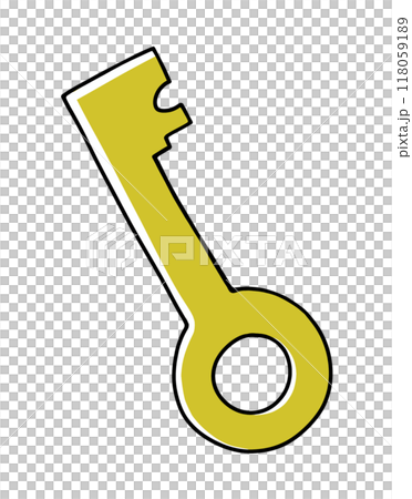 寬鬆簡約的鑰匙,純色 寬鬆簡約的鑰匙,純色 118059189