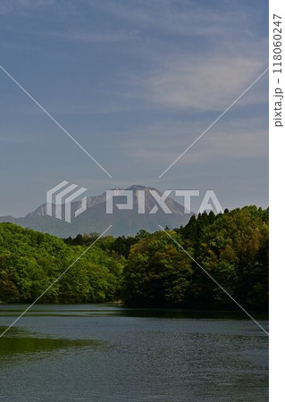 新緑に包まれた初夏の大山 新緑に包まれた初夏の大山 118060247