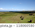海を臨むモアイ達 118060580