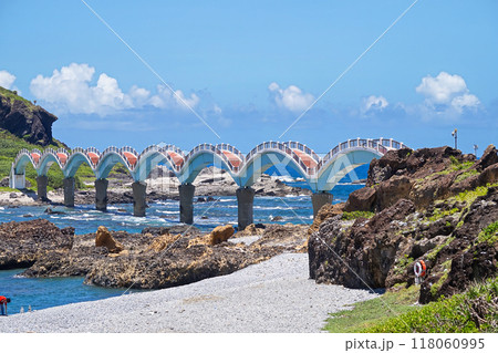 【台湾/台東県】三仙台跨海歩橋 【台湾/台東県】三仙台跨海歩橋 118060995