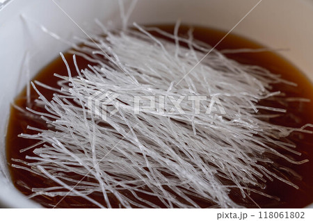 レンジで作る春雨サラダ　 118061802