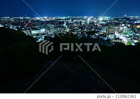 米子城跡からの夜景 米子城跡からの夜景 118062362