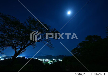米子城跡からの夜景 118062601