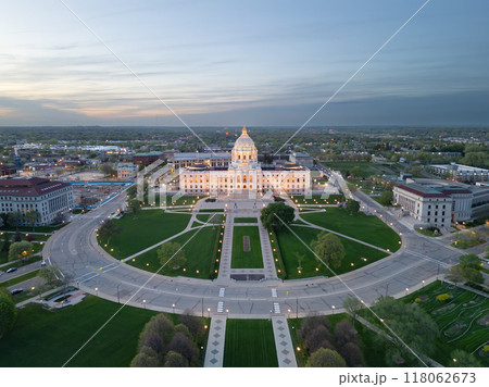 St. Paul, Minnesota, USA with the Capitol Building 118062673