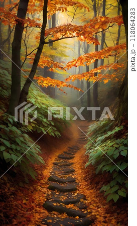 A secret path in the forest 118064283