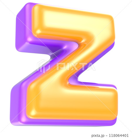 Font 3D Render Font 3D Render 118064401