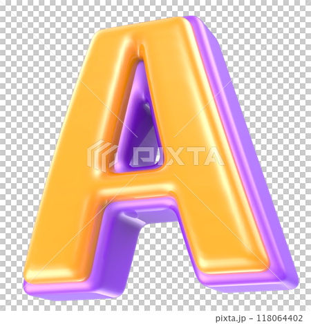 Font 3D Render Font 3D Render 118064402