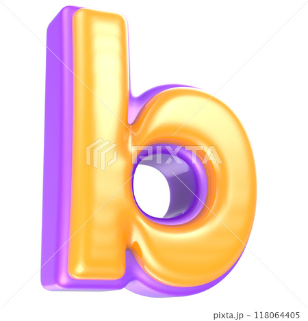 Font 3D Render 118064405