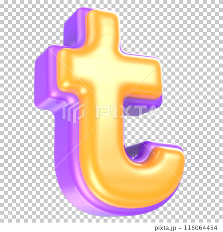 Font 3D Render 118064454