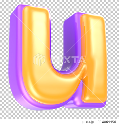Font 3D Render Font 3D Render 118064456