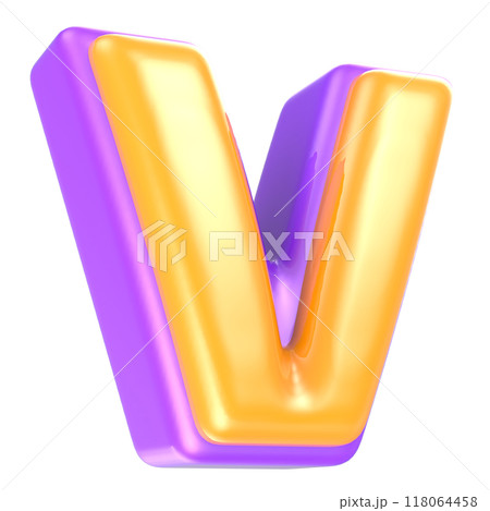 Font 3D Render Font 3D Render 118064458
