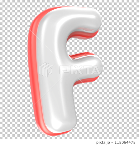 Font 3D Render 118064478