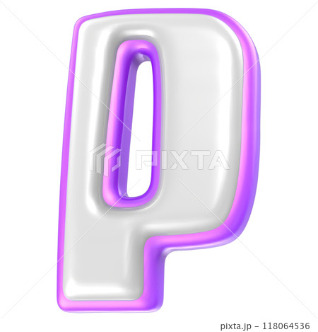 Font 3D Render Font 3D Render 118064536