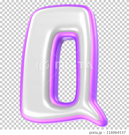 Font 3D Render 118064537