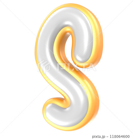 Font 3D Render 118064600