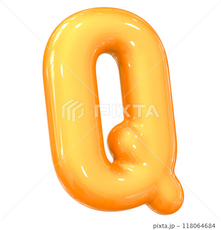 Font 3D Render 118064684