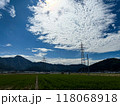 北陸　福井県　武生　田舎の夏休み　田んぼ 118068918