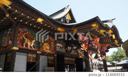 秩父神社　子宝子育ての虎 118069552