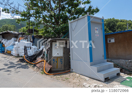 韓国の九龍村 クリョンマウルの風景 118072066