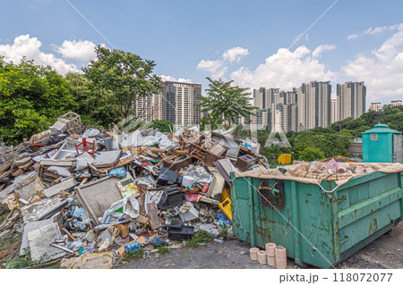 韓国の九龍村 クリョンマウルの風景 118072077