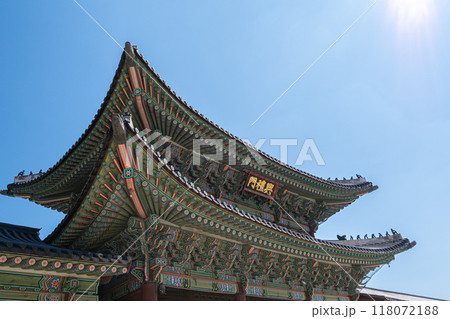 韓国　ソウルの風景　旅行 118072188