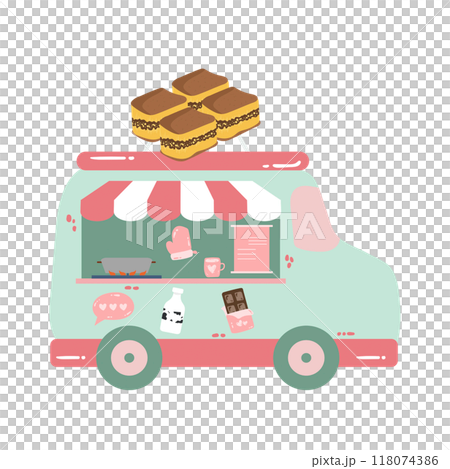 sweet martabak food truck  118074386