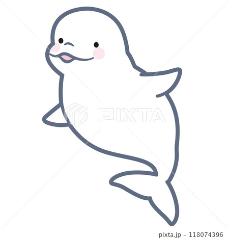 シロイルカ ベルーガ 海洋生物 シロイルカ ベルーガ 海洋生物 118074396