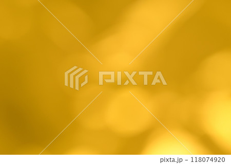 ボケ味を持つ紙の背景素材（金色） 118074920