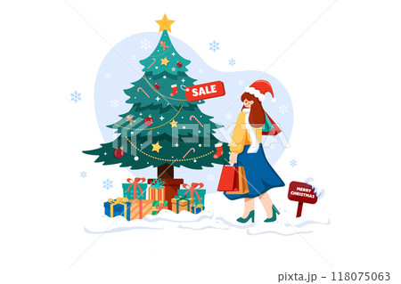 Christmas decoration at home 118075063