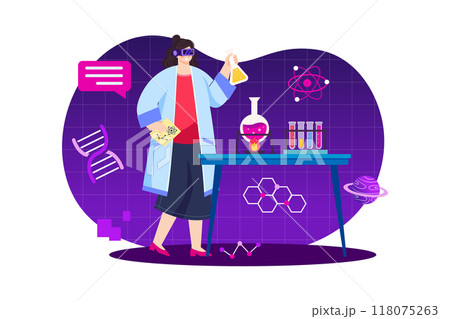 Scientist in the metaverse 118075263