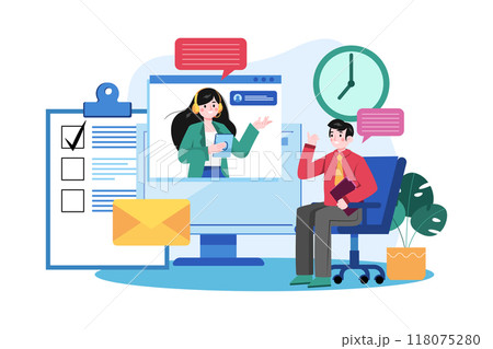 Online Job Interview 118075280