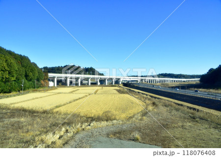 JR東日本　成田線の我孫子支線車窓風景(2022年冬) 118076408
