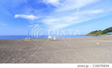 美しい海岸の風景（夏・湘南・三浦半島・和田長浜） 118076694