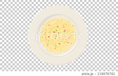 スパゲティアーリオオーリオのイラスト 118076782