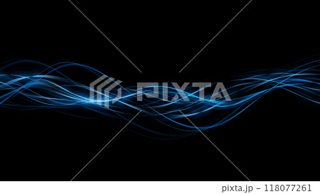 背景 アブストラクト ウェーブ 背景 アブストラクト ウェーブ 118077261