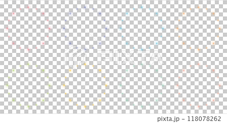 Fireworks circle frame colorful 118078262