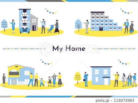 マイホームと家族 118078965