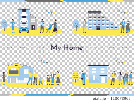 マイホームと家族 118078965