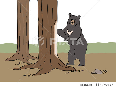 ツキノワグマ 118079457