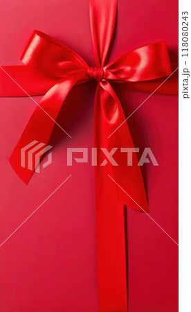 Close-up of red and white gift boxes with bows, perfect for holiday and Christmas celebrations. Close-up of red and white gift boxes with bows, perfect for holiday and Christmas celebrations. 118080243