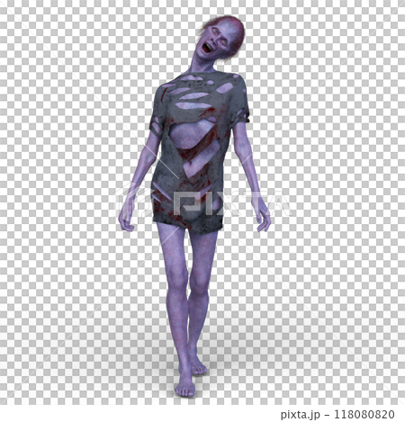 女性ゾンビ 118080820