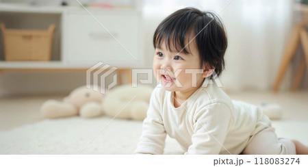 女児 幼児 乳幼児 118083274