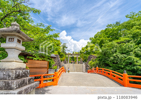 武田神社 神橋 鳥居 右近乃橘 左近乃櫻 甲斐の国の守護神 「勝運」のご利益 武田神社 神橋 鳥居 右近乃橘 左近乃櫻 甲斐の国の守護神 「勝運」のご利益 118083946