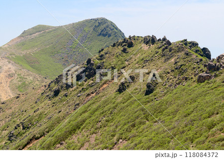 星生山付近から望む久住山 118084372