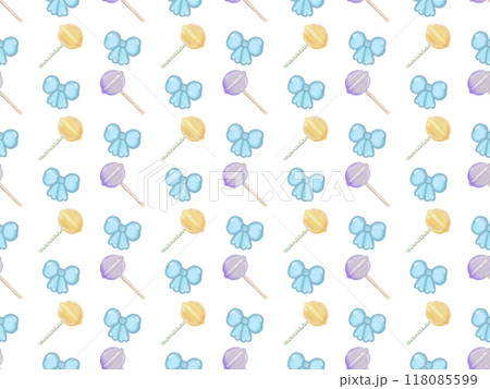 Seamless patterns lollipops hand drawn on transparent background. Seamless patterns lollipops hand drawn on transparent background. 118085599