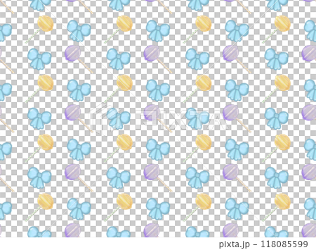 Seamless patterns lollipops hand drawn on transparent background. Seamless patterns lollipops hand drawn on transparent background. 118085599
