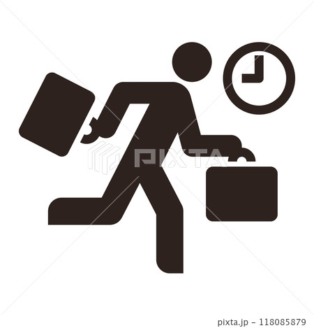 Lack of time, work deadline, time management concept Lack of time, work deadline, time management concept 118085879