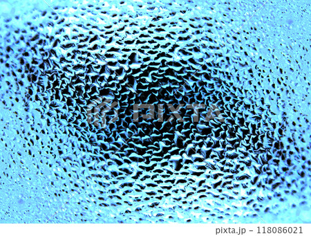 水滴のようなブツブツ背景(水色) 水滴のようなブツブツ背景(水色) 118086021