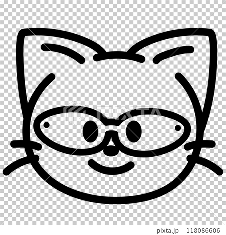 Black outlines of cat for kid colouring book, art, painting, animal, adopt and rescue pet, pet shop, vet, stickers, cartoon character, comic, mascot, toy, kitten doll, cute patches, print, tattoo Black outlines of cat for kid colouring book, art, painting, animal, adopt and rescue pet, pet shop, vet, stickers, cartoon character, comic, mascot, toy, kitten doll, cute patches, print, tattoo 118086606